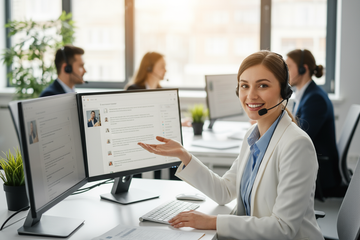 imagem de suporte ao cliente